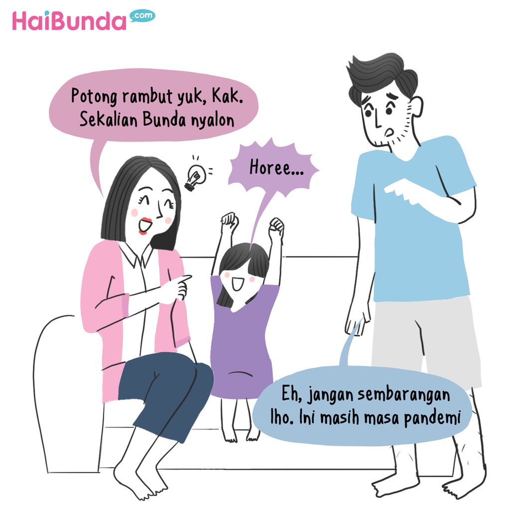 Komik potong rambut