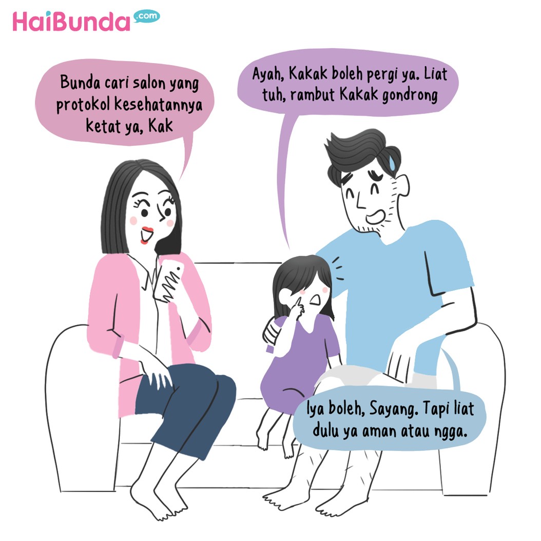 Komik potong rambut