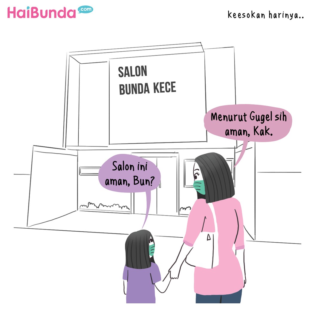 Komik potong rambut
