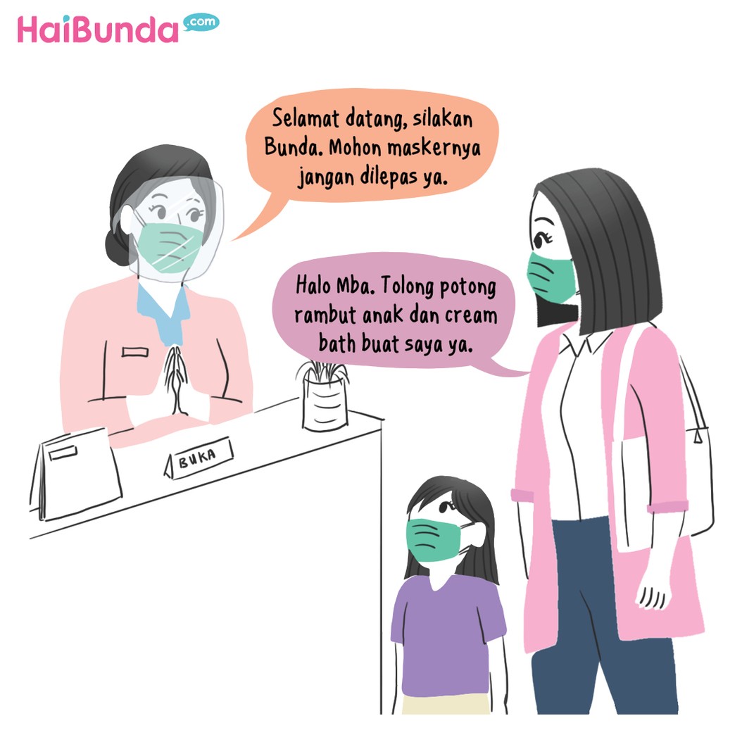 Komik potong rambut