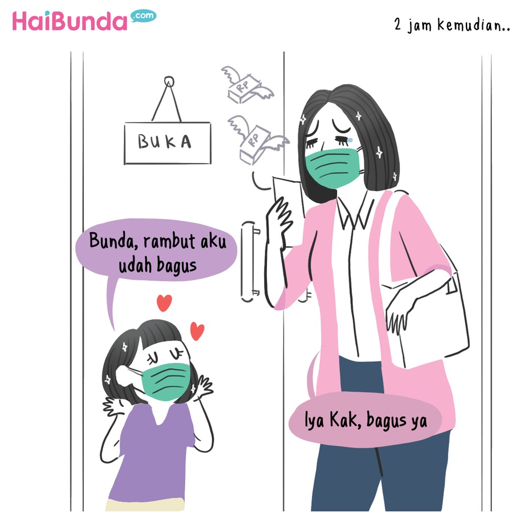 Komik potong rambut