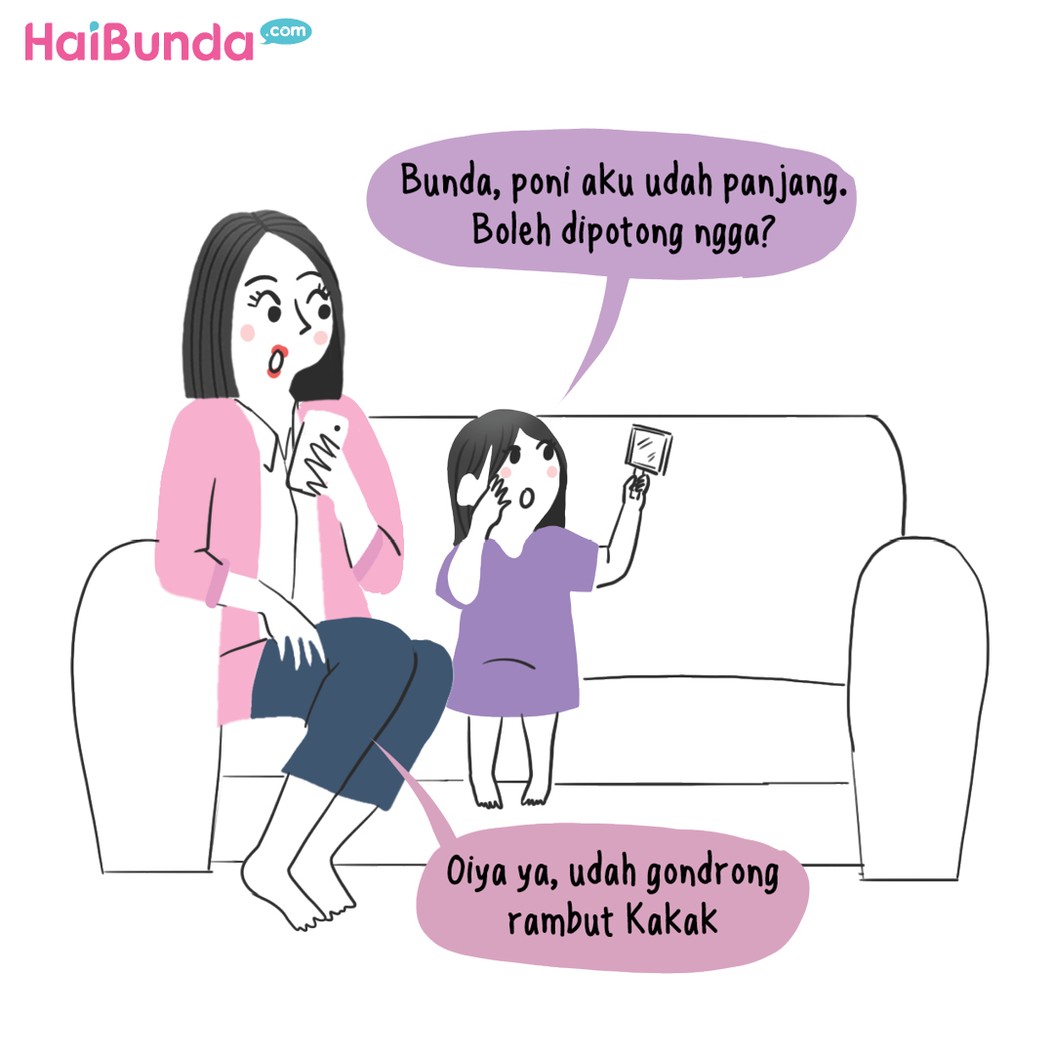 Komik potong rambut