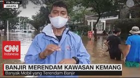 VIDEO: Banjir Rendam Kawasan Kemang