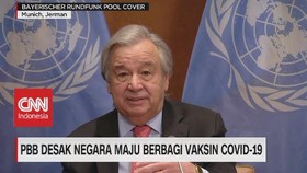 VIDEO: PBB Desak Negara Maju Berbagi Vaksin Covid-19