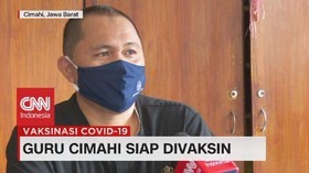 VIDEO: Guru Cimahi Siap Divaksin