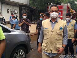 Anies: Masih Ada Kiriman Air dari Tangerang ke Jakarta Lewat Kali Angke