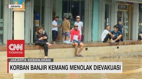 VIDEO: Korban Banjir Kemang Menolak Dievakuasi