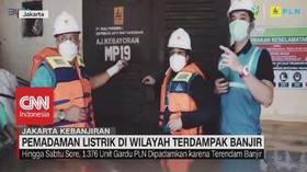 VIDEO: Pemadaman Listrik di Wilayah Terdampak Banjir