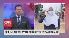 VIDEO: Sejumlah Wilayah Bekasi Terendam Banjir, Mulai Surut