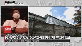 VIDEO: Dugaan Perusakan Gudang, 4 Ibu Dibui Bawa 2 Bayi
