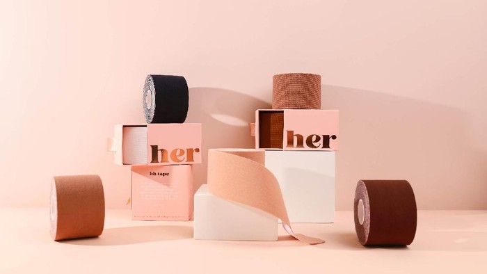 Bebas Insecure, Hertape Hadirkan Pengganti Bra yang Nyaman Saat Berpakaian