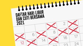 INFOGRAFIS: Daftar Libur dan Cuti Bersama 2021