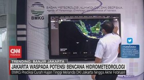 VIDEO: Jakarta Waspada Potensi Bencana Hidrometeorologi