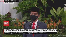 VIDEO: Jokowi Lantik Anggota Ombudsman Periode 2021-2026