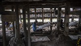 FOTO: Menengok Kampung Tenun Ulos Silahi Sabungan Desa Silahi Sabungan, Dairim, menjadi salah satu lokasi pusat tenun ulos di Sumatera Utara.