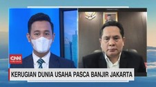 VIDEO: Kerugian Dunia Usaha Pasca Banjir Jakarta