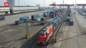 VIDEO: Tiongkok Operasikan Kereta logistik Tujuan Rusia