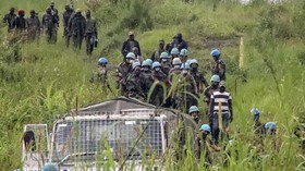 FOTO: Konvoi PBB di Kongo Diserang, Dubes Italia Tewas