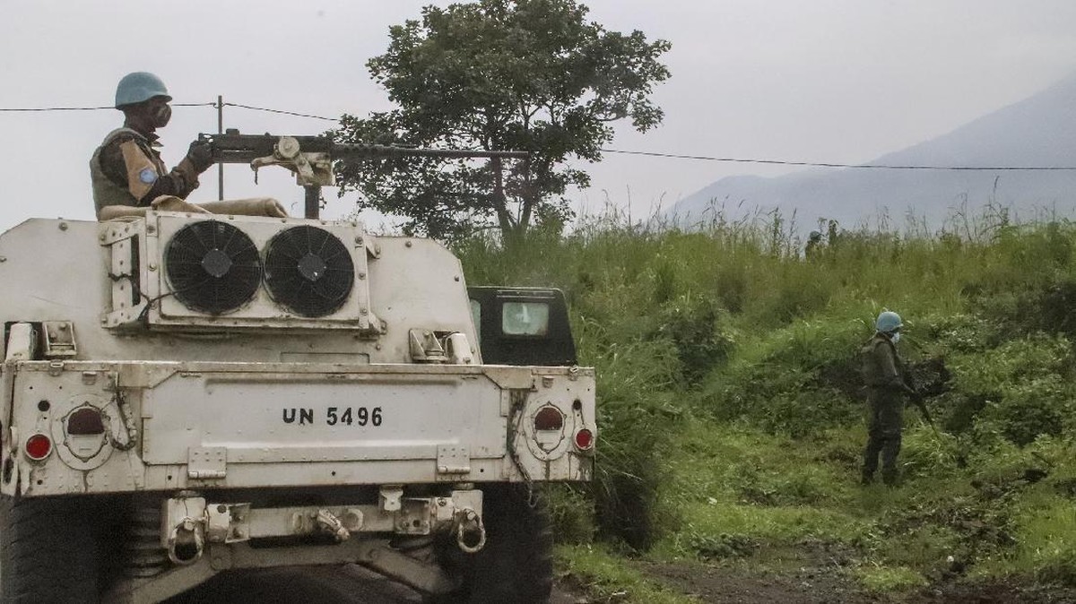 FOTO: Konvoi PBB di Kongo Diserang, Dubes Italia Tewas