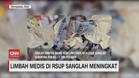 VIDEO: Limbah Medis di RSUP Sanglah Meningkat
