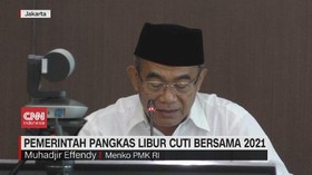VIDEO: Pemerintah Pangkas Libur Cuti Bersama 2021