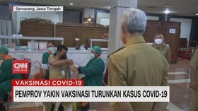 VIDEO: Pemprov Yakin Vaksinasi Turunkan Kasus Covid-19