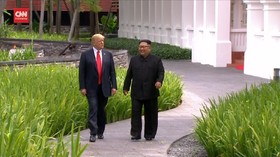VIDEO: Cerita Trump Tawarkan Kim Jong-un Tumpangan saat KTT