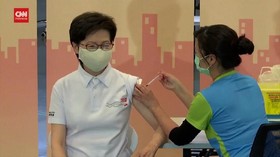 VIDEO: Pemimpin Hongkong Terima Vaksin Buatan Tiongkok