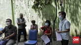 FOTO : Vaksinasi Covid-19 untuk Lansia di Ibu Kota Pemprov DKI Jakarta menyiapkan 69 lokasi vaksinasi Covid-19 bagi warga kelompok lanjut usia (lansia) yang tersebar di lima wilayah kota administratif.