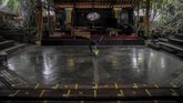 FOTO: Nasib Saung Angklung Udjo selama Pandemi Saung Angklung Udjo yang kini terancam tutup selama pandemi Covid-19 karena sepi pengunjung.