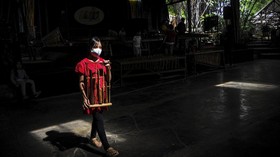 FOTO: Nasib Saung Angklung Udjo selama Pandemi