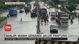 VIDEO: Banjir Masih Genangi Jalur Pantura
