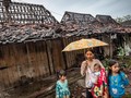FOTO : Puting Beliung Rusak Ratusan Rumah di Demak