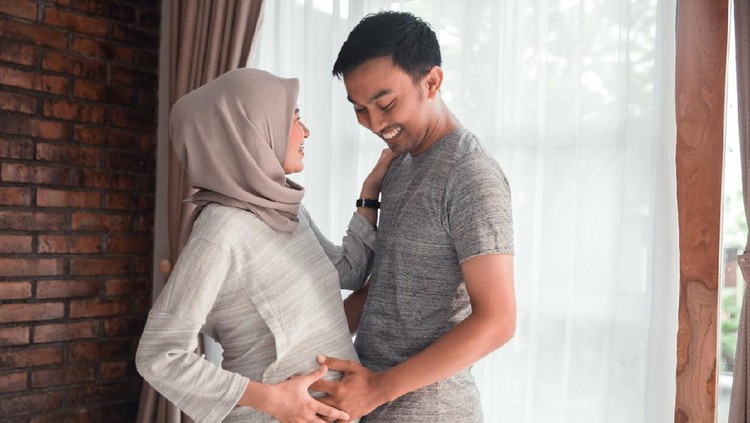 Ilustrasi pasangan berdoa Ilustrasi pasangan berdoa