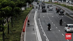 Motor Masuk Jalur Sepeda DKI Terancam Denda Hingga Rp500 Ribu