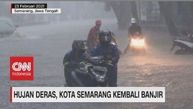 VIDEO: Kota Semarang Kembali Banjir, Ganjar: Saya Yang Salah