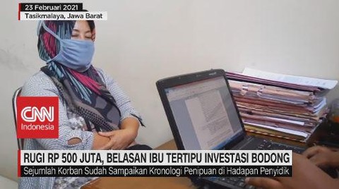 VIDEO: Rugi Rp.500 Juta, Belasan Ibu Tertipu Investasi Bdong