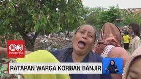 VIDEO: Ratapan Warga Korban Banjir