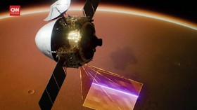 VIDEO: Pesawat Luar Angkasa China Parkir di Orbit Mars