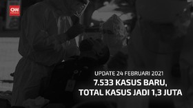 VIDEO: 7.533 Kasus Baru, Total Kasus Covid di RI 1,3 Juta