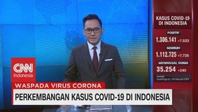 VIDEO: Bertambah 7.533 Kasus, Total Positif Corona 1.306.141