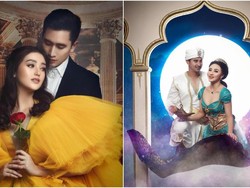4 Potret Romantis Selebriti Menjelma Jadi Karakter Disney