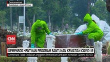 VIDEO: Kemensos Hentikan Program Santunan Kematian Covid-19