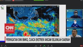 VIDEO: Peringatan BMKG, Cuaca Ekstrem Ancam Sejumlah Daerah