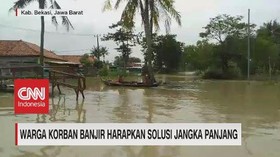 VIDEO: Warga Korban Banjir Harapkan Solusi Jangka Panjang