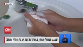 VIDEO: Sabun Berbusa Vs Tak Berbusa