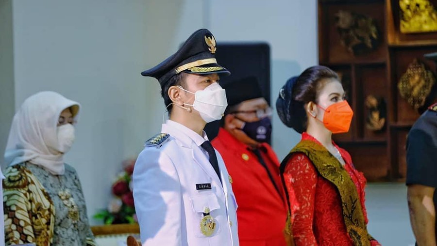 Gibran Rakabuming dan Selvi Ananda