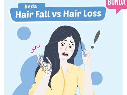 Beda Hair Fall vs Hair Loss