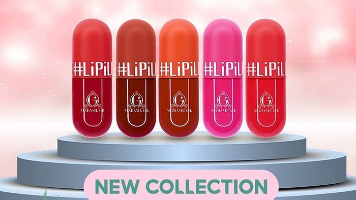 Madame Gie Rilis Liptint dengan 5 Warna Cantik untuk Sehari-hari