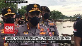VIDEO: Virtual Police Akan Kirim Peringatan ke Pemilik Akun